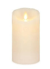 3" X 5.5" Pillar Flameless Candle: Ivory