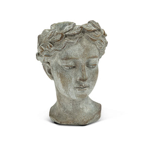 Goddess Head Planter - SMALL