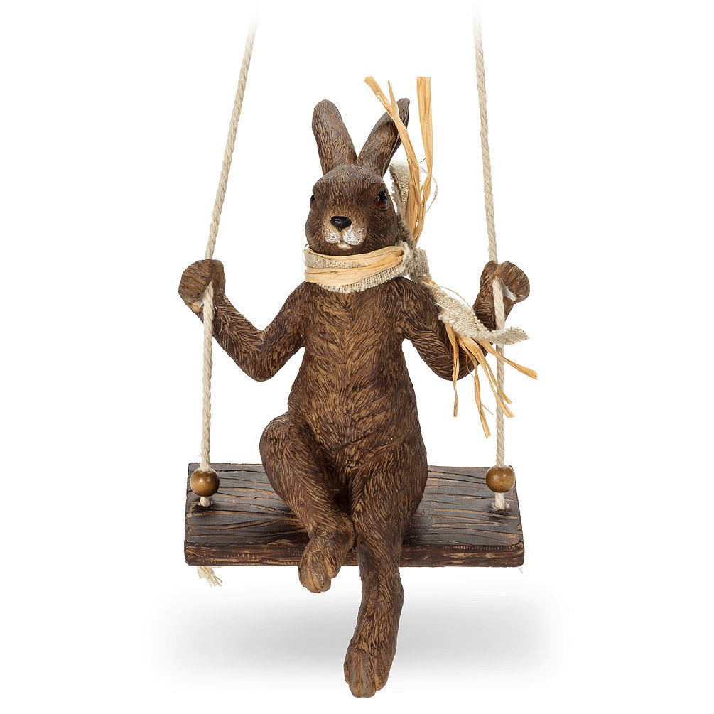 Rabbit On Swing