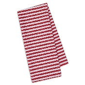Red Striped Tea Towel