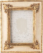 Gold Leaf Pattern Frame - 4 X 6"