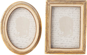Assorted Gold And Cream Frame - 3 X 4", INDIVIDUALLY SOLD