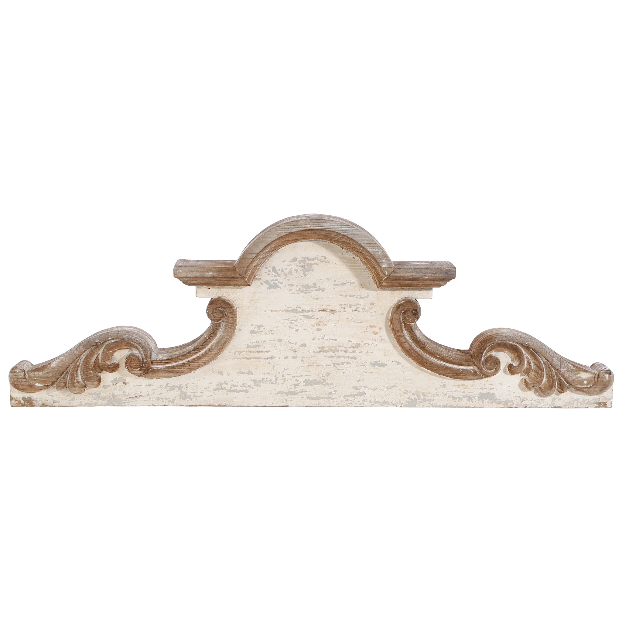 Wooden Scroll Wall Decor