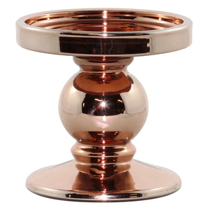 Copper Pillar Candle Holder - LARGE