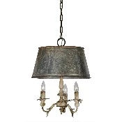 Grey 3 Light Pendant Lamp