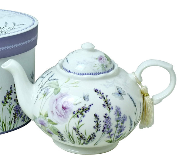 Lavender Teapot With Gift Box