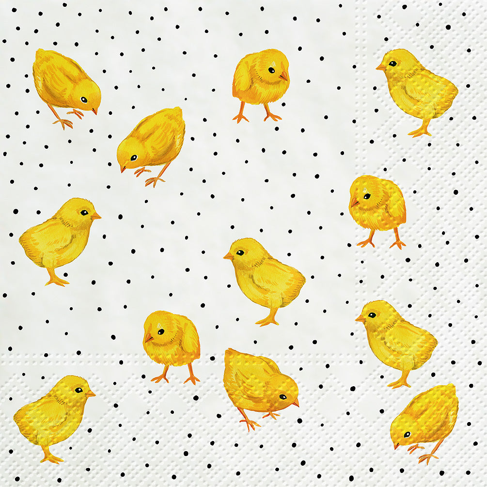 Luncheon Paper Napkin: Chicks