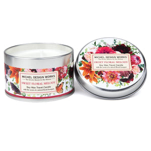 Sweet Floral Melody Travel Soy Candle
