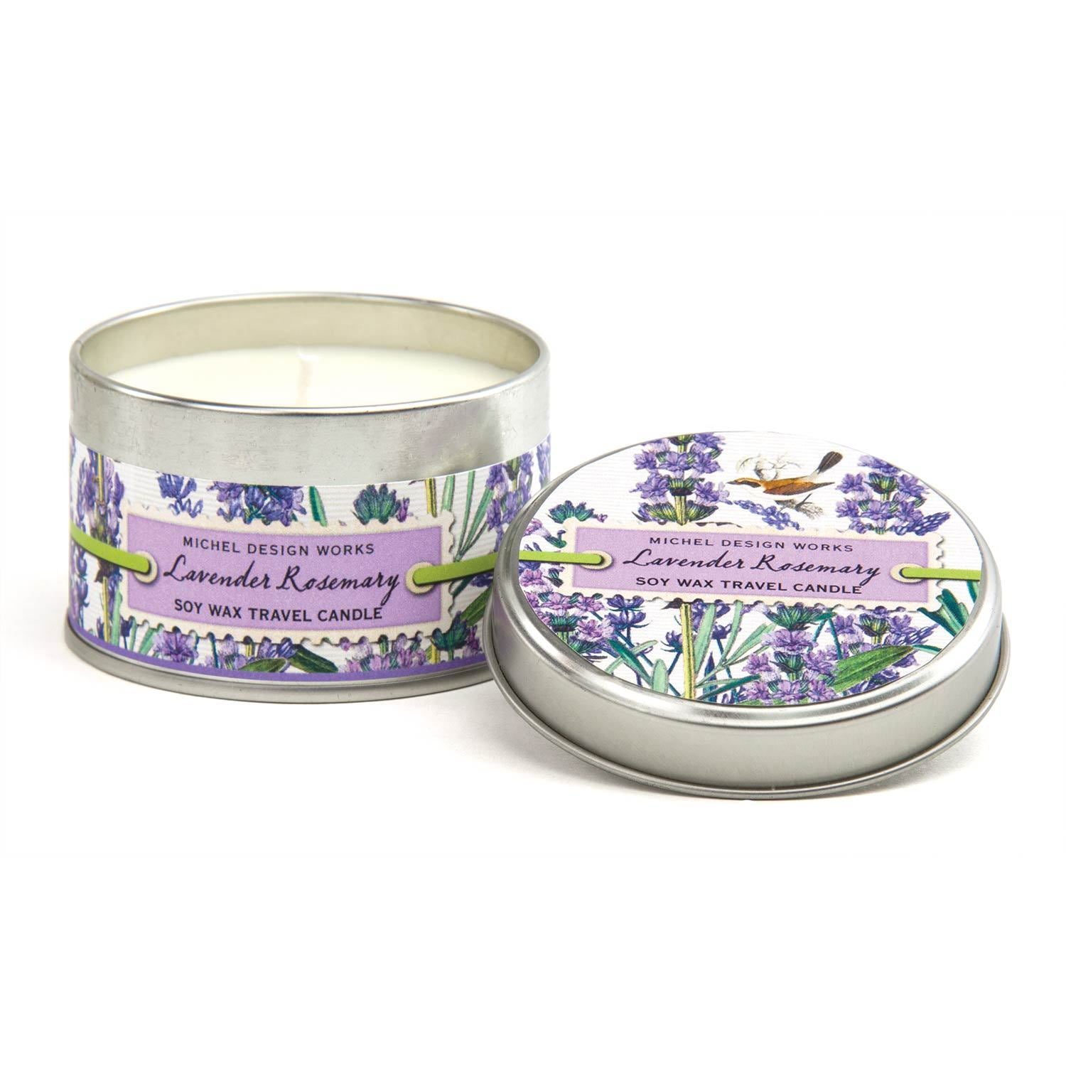 Lavender Rosemary Travel Soy Candle