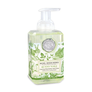 Bunny Toile Foaming Soap