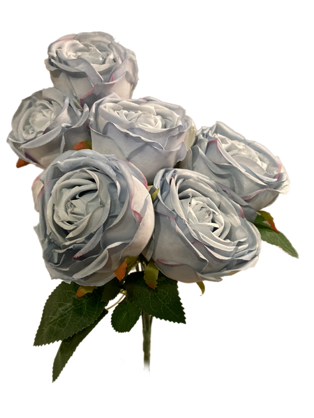 16" Blue Rose Bouquet