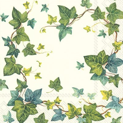 Lunch Paper Napkin: Ivy