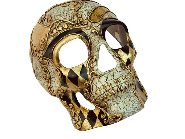 Skull Venetian Mask