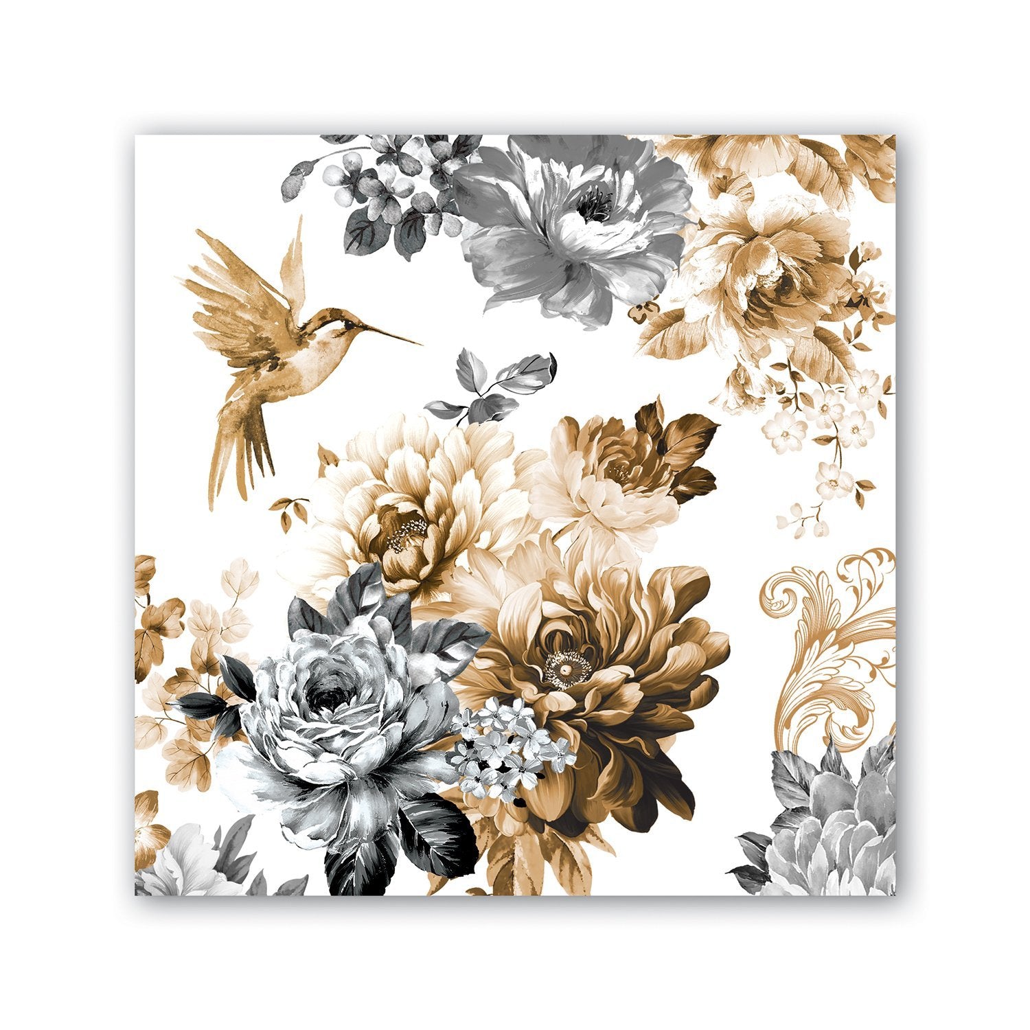 Cocktail Paper Napkin: Gardenia