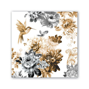 Cocktail Paper Napkin: Gardenia