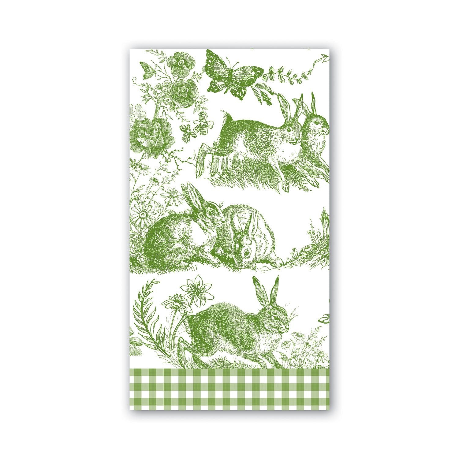 Hostess Paper Napkin: Bunny Toile