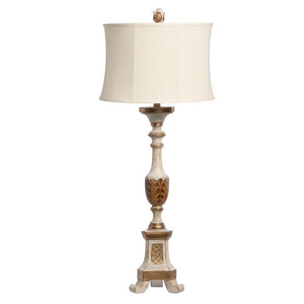 White And Gold Table Lamp