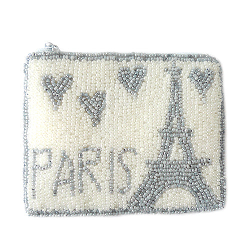 Paris Beaded Wallet