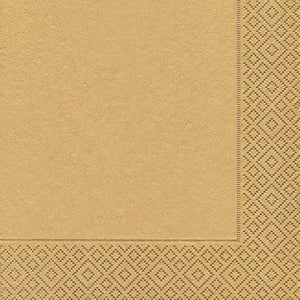 Cocktail Paper Napkin: Gold