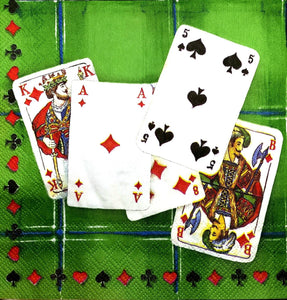 Lunch Paper Napkin: Playing Cards