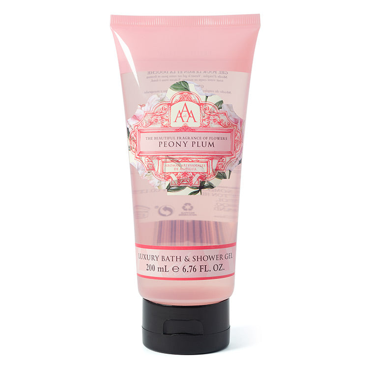 AAA SHOWER GEL: PEONY PLUM