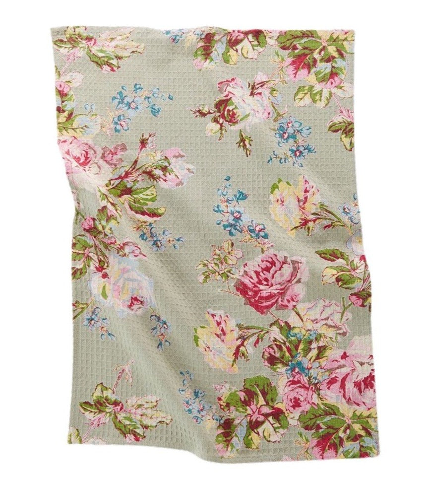 April Cornell Victorian Rose, Tea Towel, INDIVIDUALLY SOLD