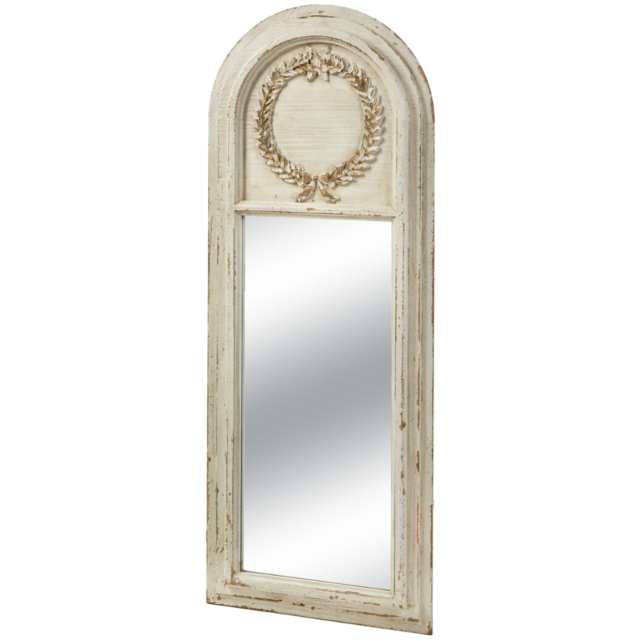 Distressed Trumeau Mirror
