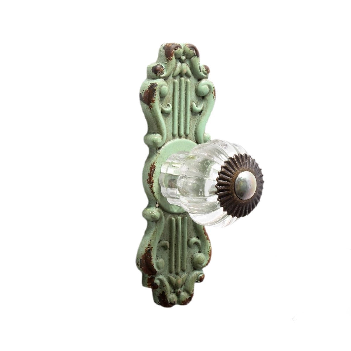 Green Metal Drawer Knob