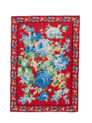 April Cornell Cottage Rose Placemat Red, INDIVIDUALLY SOLD
