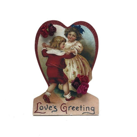 Valentine's Cut Out Stand Up: Dancing Children