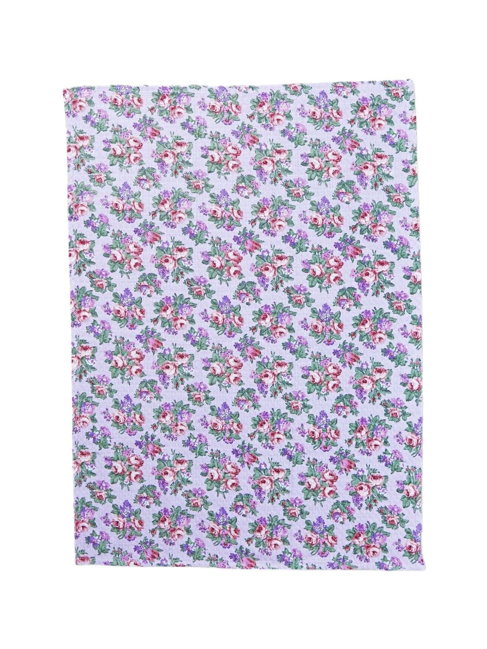 April Cornell Elisabeth's Garden, Violet Tea Towel, INDIVIDUALLY SOLD
