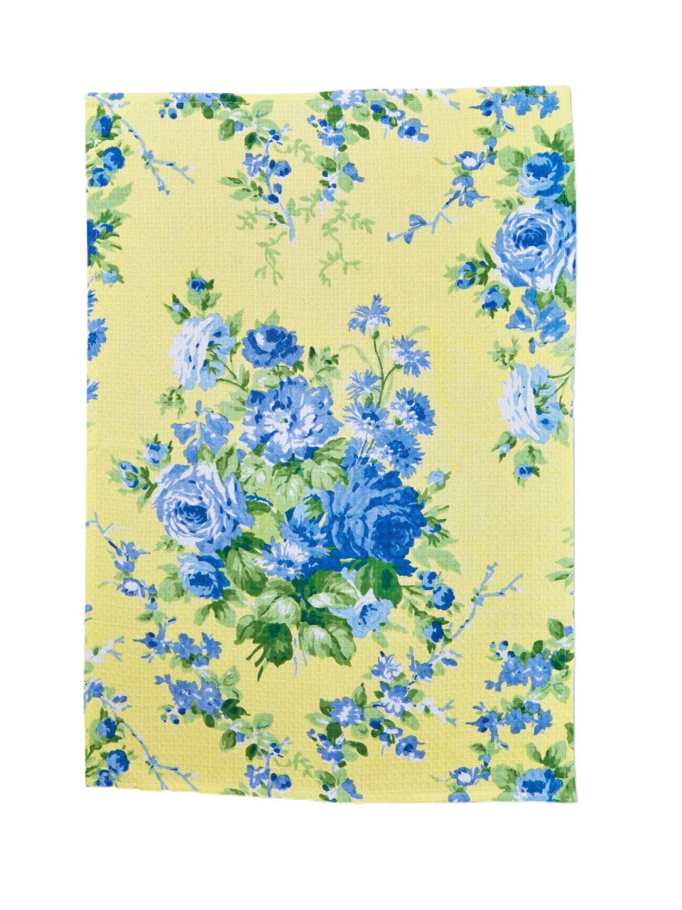 April Cornell Cottage Rose, Lemon Tea Towel