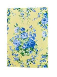 April Cornell Cottage Rose, Lemon Tea Towel