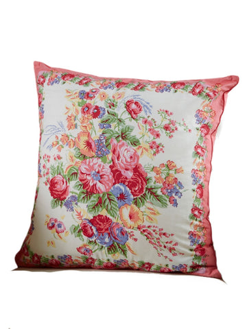 April Cornell Marion Pillow - Coral