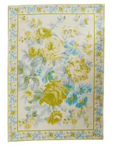 April Cornell Cottage Rose Placemat Ivory , INDIVIDUALLY SOLD