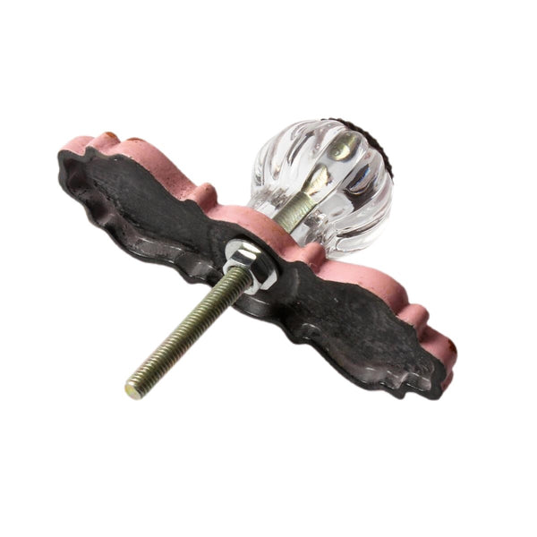 Pink Metal Drawer Knob