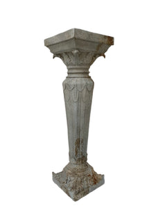 Large Garden Pedestal Column