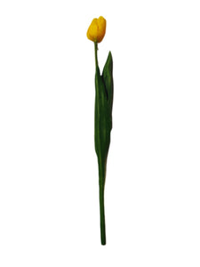 18" Yellow Tulip Stem