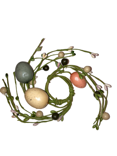 Assorted Easter Egg Candle Ring, INDIVIDUALLY SOLD