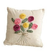Colorful Bouquet Pillow