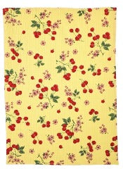 April Cornell Marmalade Tea Towel - Yellow, INDIVIDUALLY SOLD