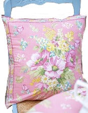 April Cornell Charming Pillow, Old Rose