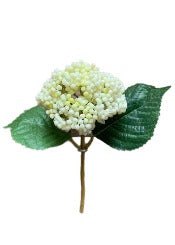 10" Cream Seeded Hydrangea Bouquet