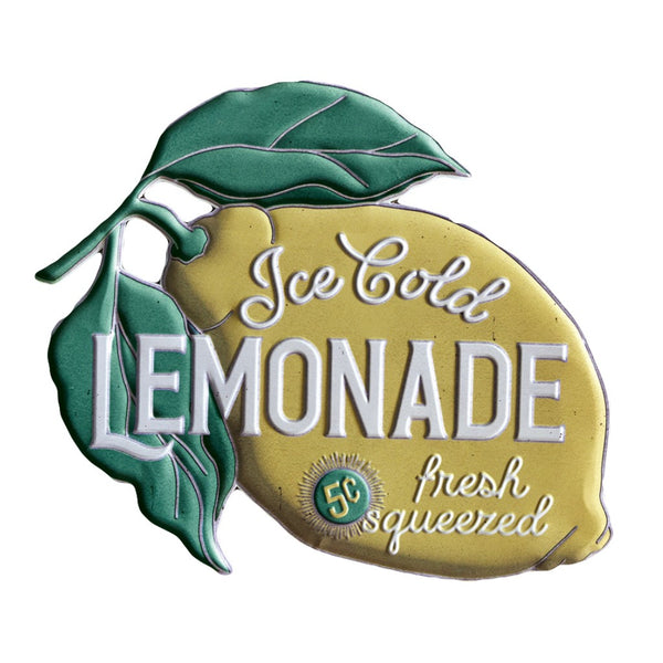 Ice Cold Lemonade Sign